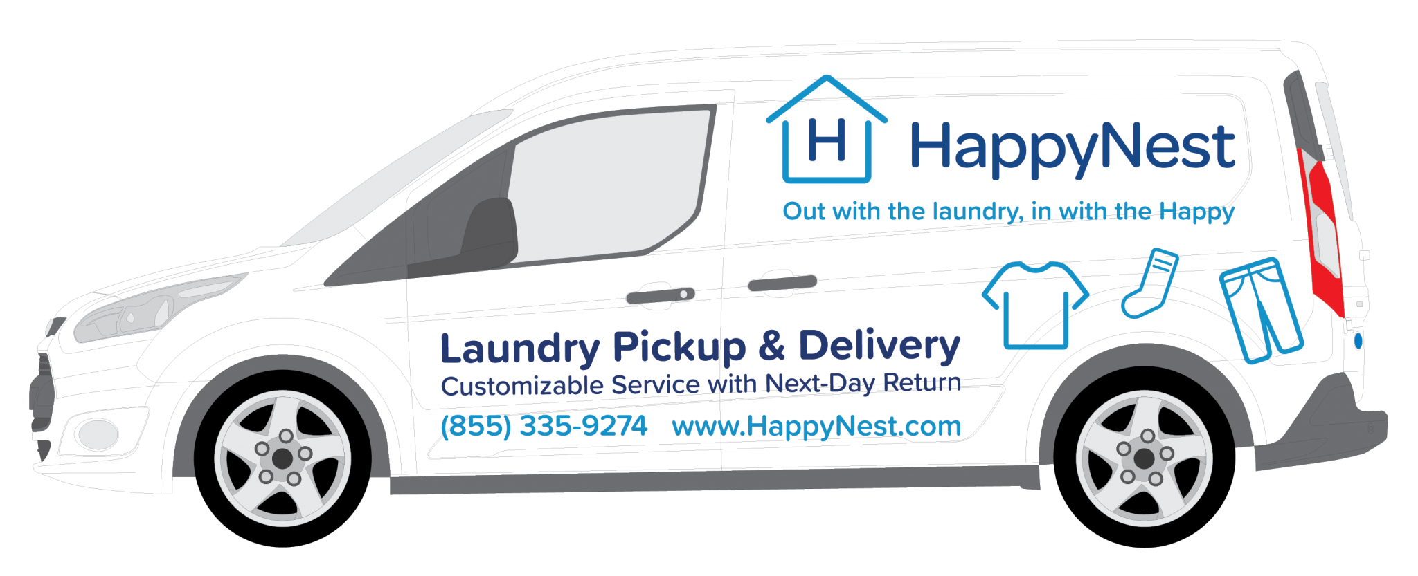 HappyNest Ford Transit Connect HappyNest Ford Transit Connect