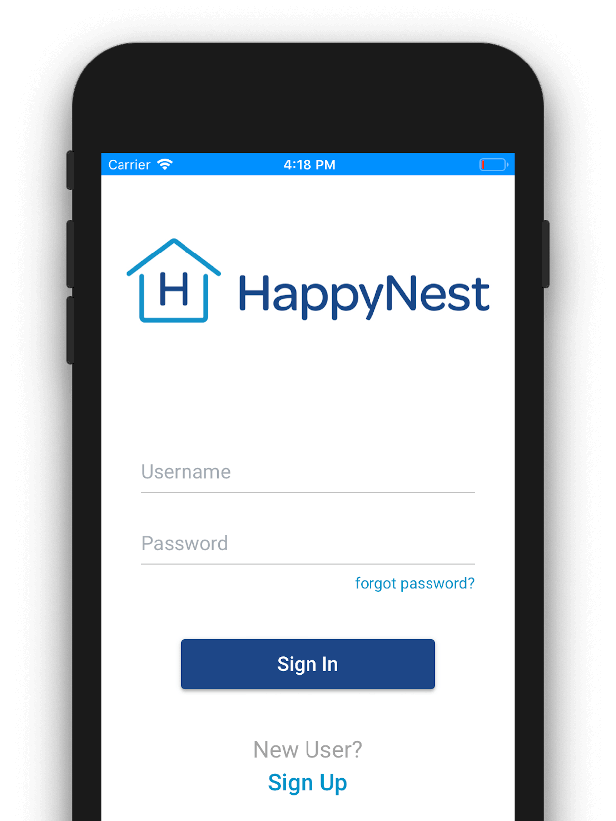 happynest ios app