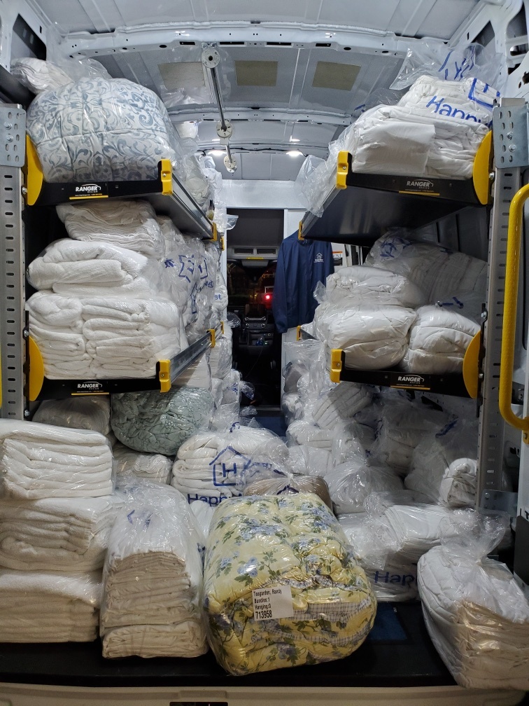 What does 1,138 pounds of laundry look like?