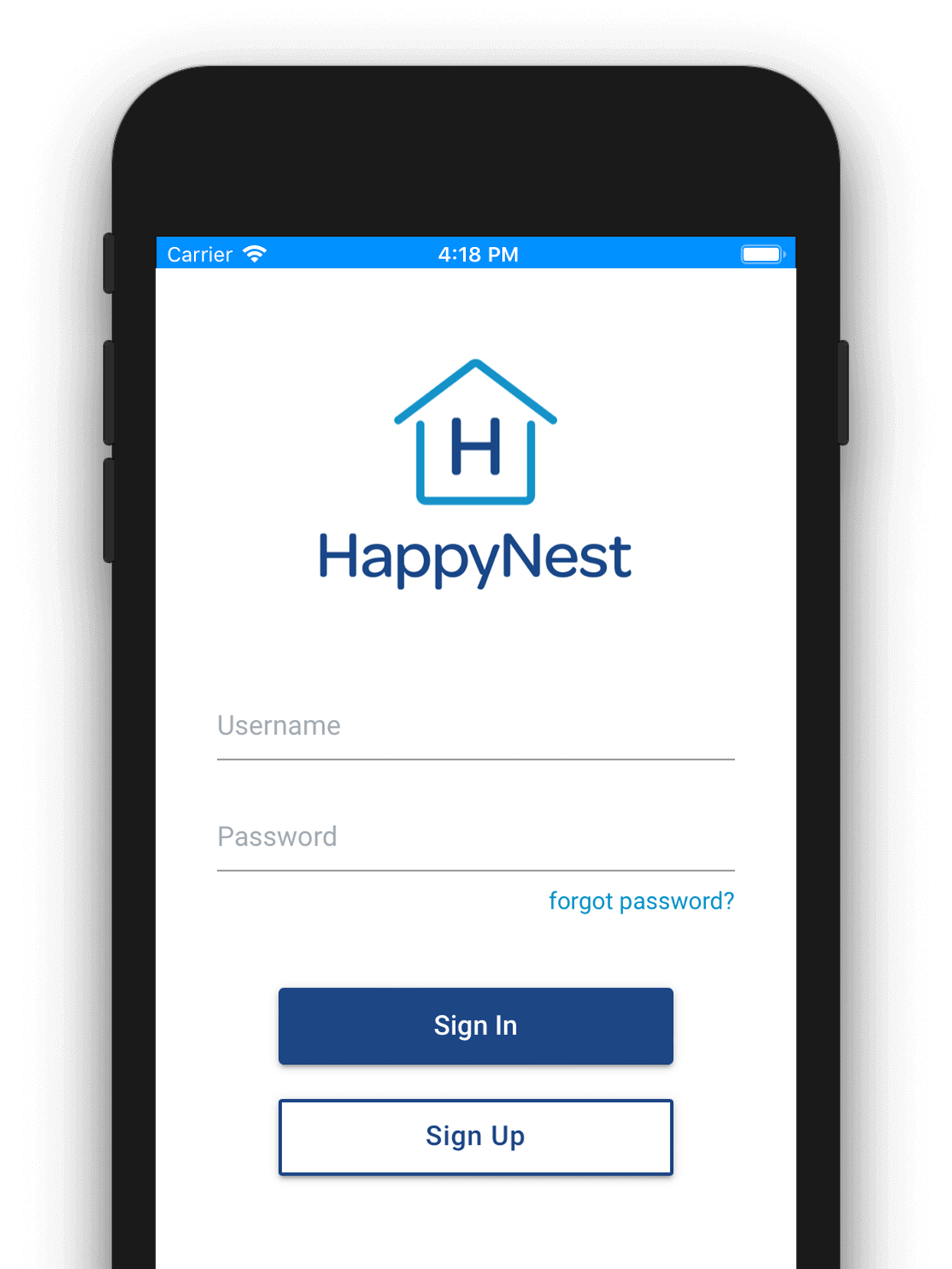 HappyNest Mobile App